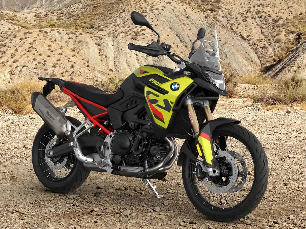 BMW F 900 GS Pro na cor São Paulo Yellow - Divulgação BMW F 900 GS Pro na cor São Paulo Yellow - Divulgação