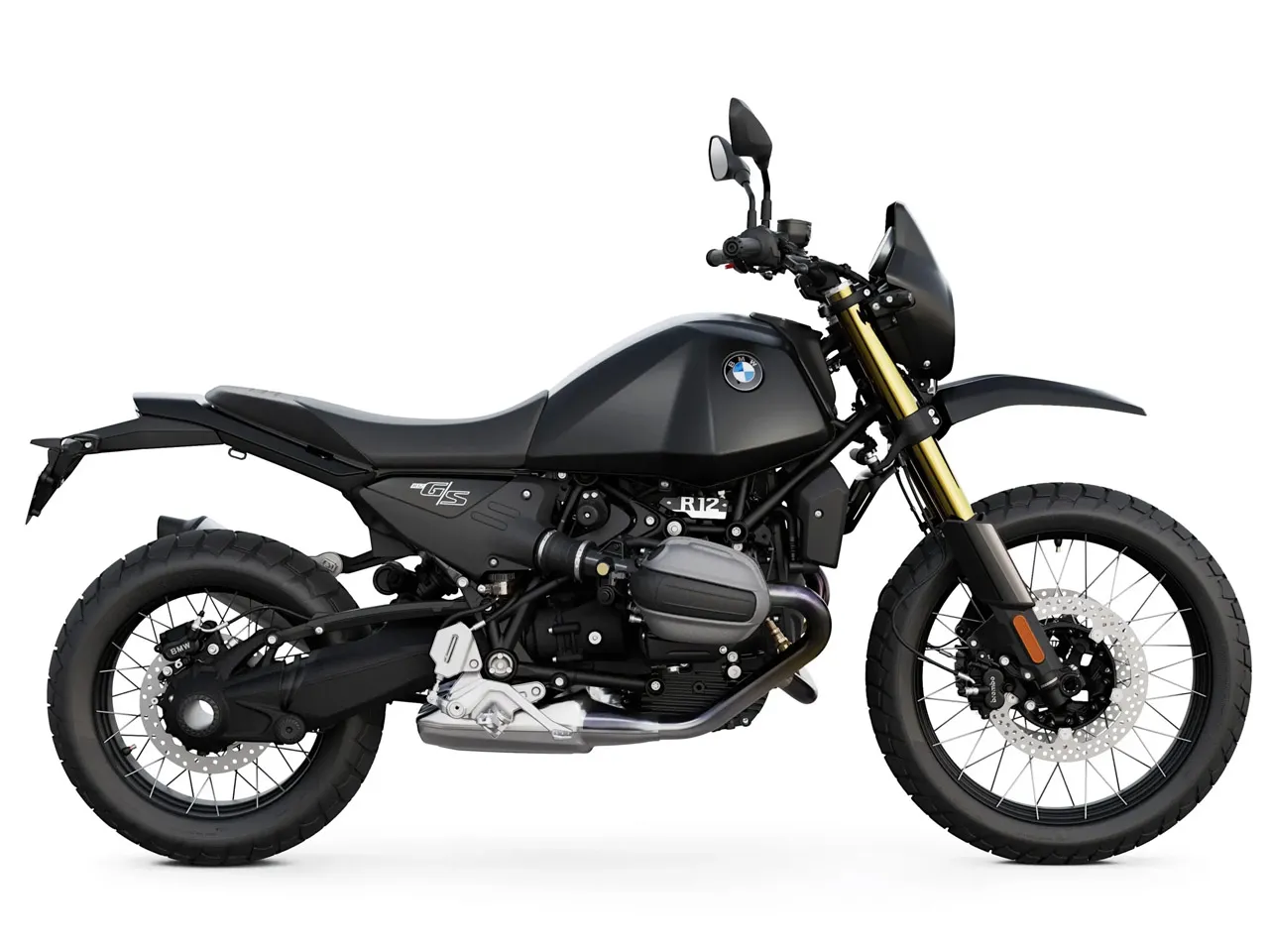 BMW R 12 G/S preta - Divulgação BMW R 12 G/S preta - Divulgação