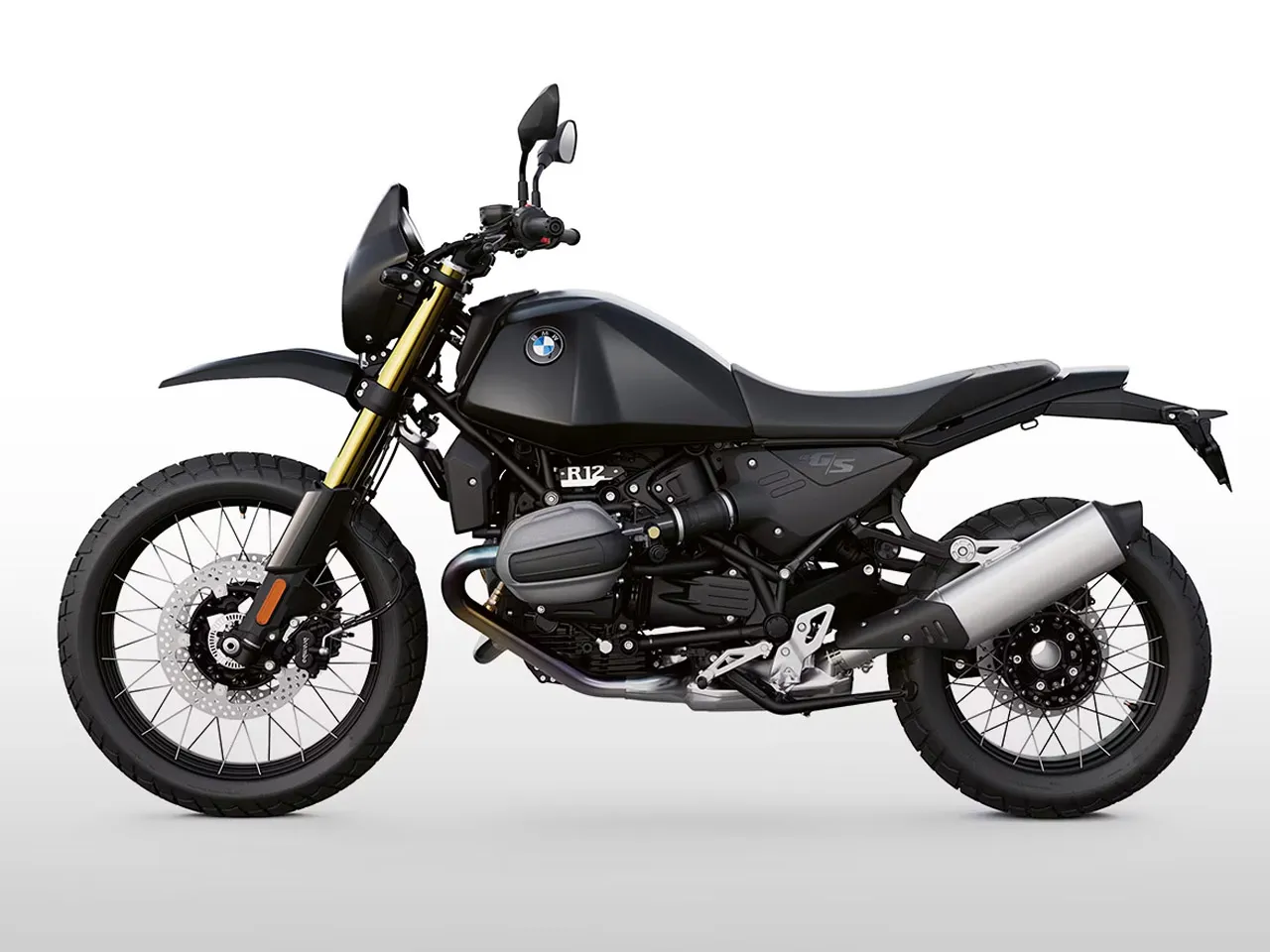 BMW R 12 G/S preta - Divulgação BMW R 12 G/S preta - Divulgação