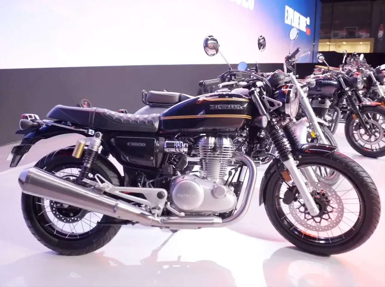 Honda CB500 Heritage indiana - Divulgação Honda Índia