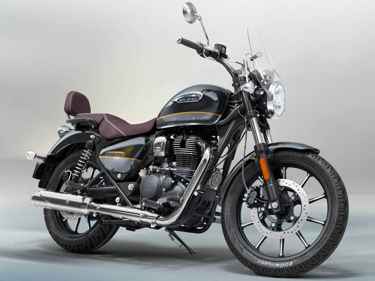 Meteor 350 Supernova Black - Divulgação Meteor 350 Supernova Black - Divulgação