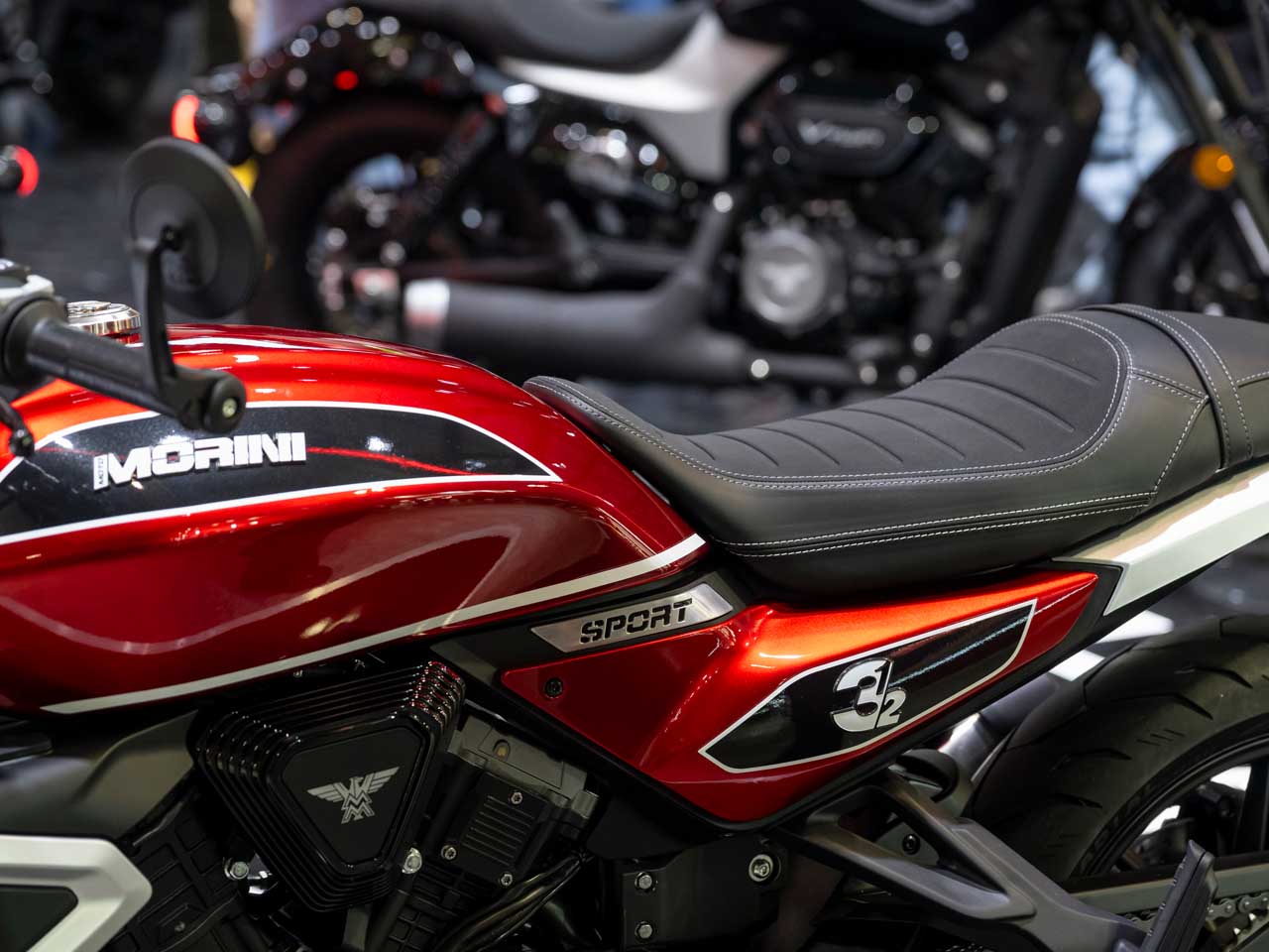 Moto Morini 3½ Sport - Divulgação Moto Morini 3½ Sport - Divulgação