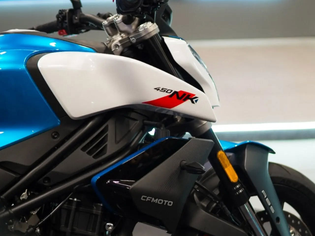 CFMoto 450 NK - Divulgação CFMoto 450 NK - Divulgação
