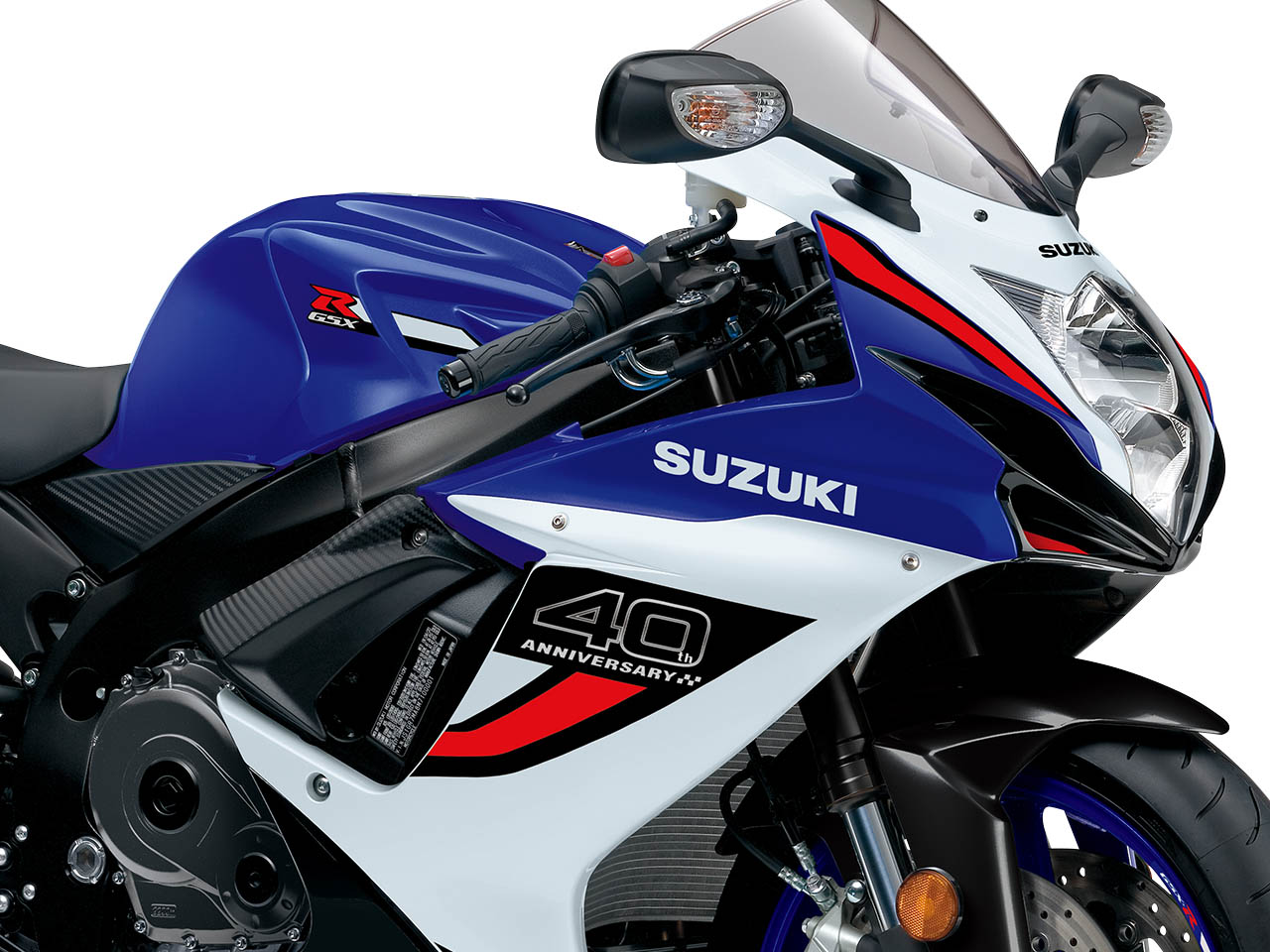 GSX-R600 z 40th Anniversary Edition- Divulgação GSX-R600 z 40th Anniversary Edition- Divulgação