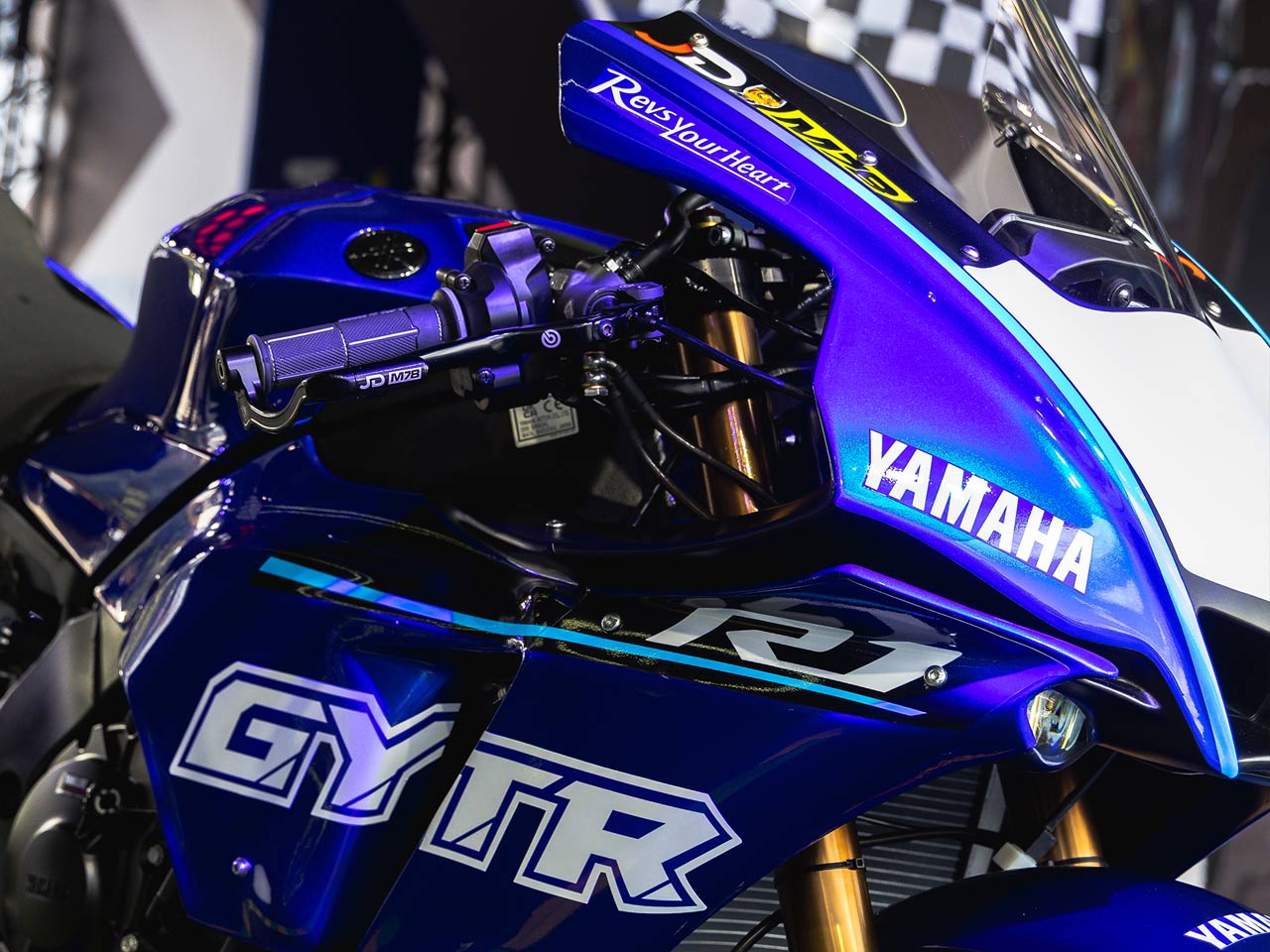 Yamaha R1 GYTR - Divulgação Yamaha R1 GYTR - Divulgação