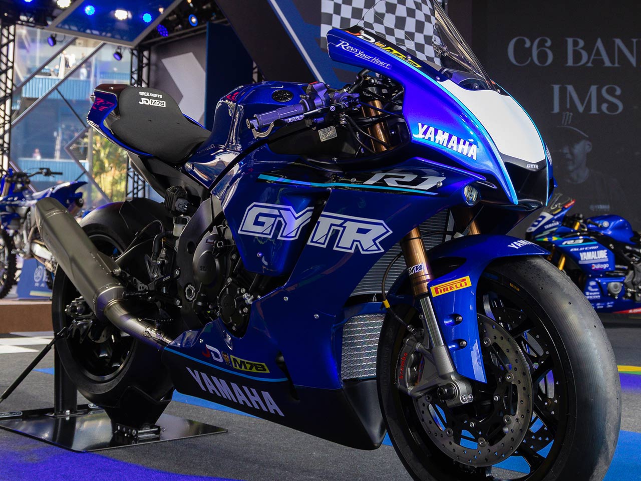 Yamaha R1 GYTR - Divulgação Yamaha R1 GYTR - Divulgação