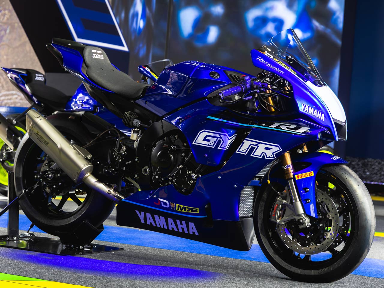 Yamaha R1 GYTR - Divulgação Yamaha R1 GYTR - Divulgação