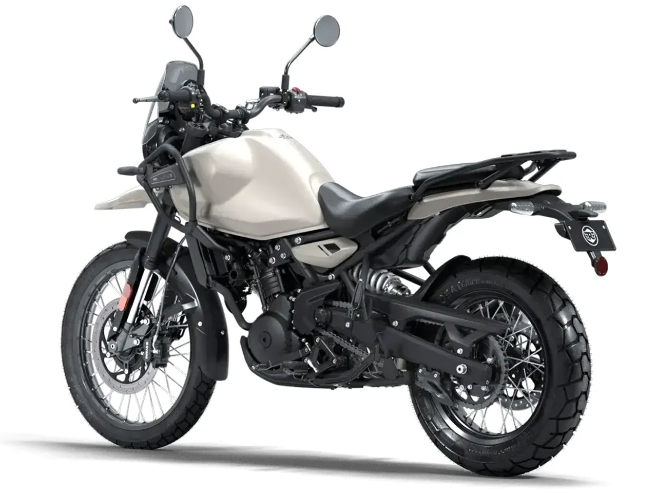 Royal Enfield Himalayan 450 - Kaza Brown - Divulgação Royal Enfield Himalayan 450 - Kaza Brown - Divulgação