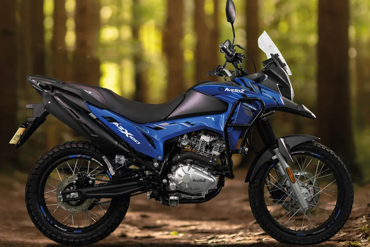 Avelloz AZ160 - entre 20 motos mais vendidas - Divulgação Avelloz AZ160 - entre 20 motos mais vendidas - Divulgação