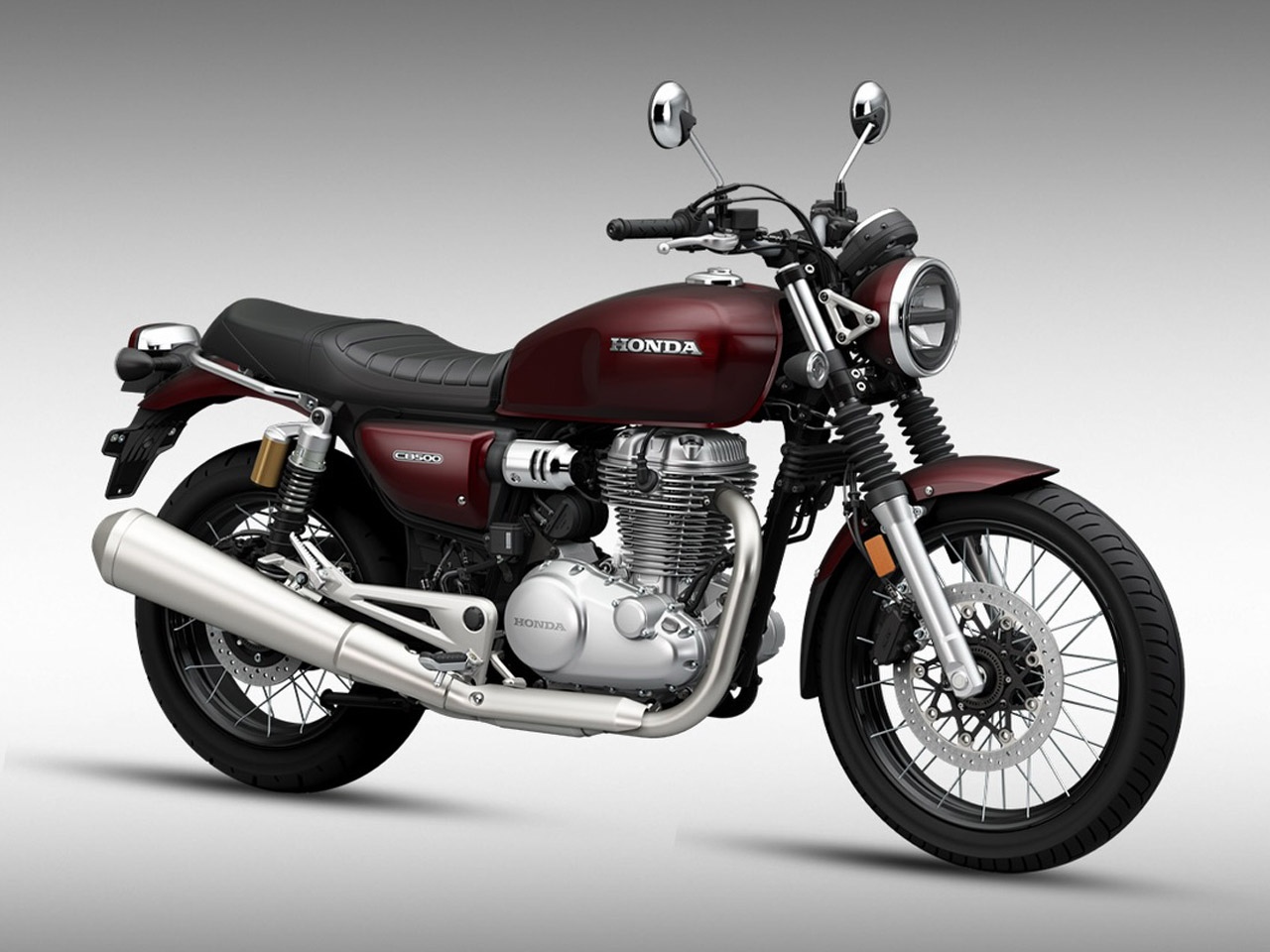 Honda CB500 estilo neo retrô - Divulgação Honda CB500 estilo neo retrô - Divulgação