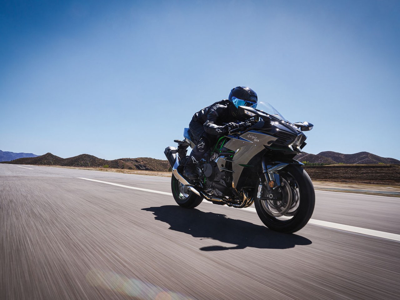 Kawasaki Ninja H2 2027 - Divulgação Kawasaki Ninja H2 2027 - Divulgação