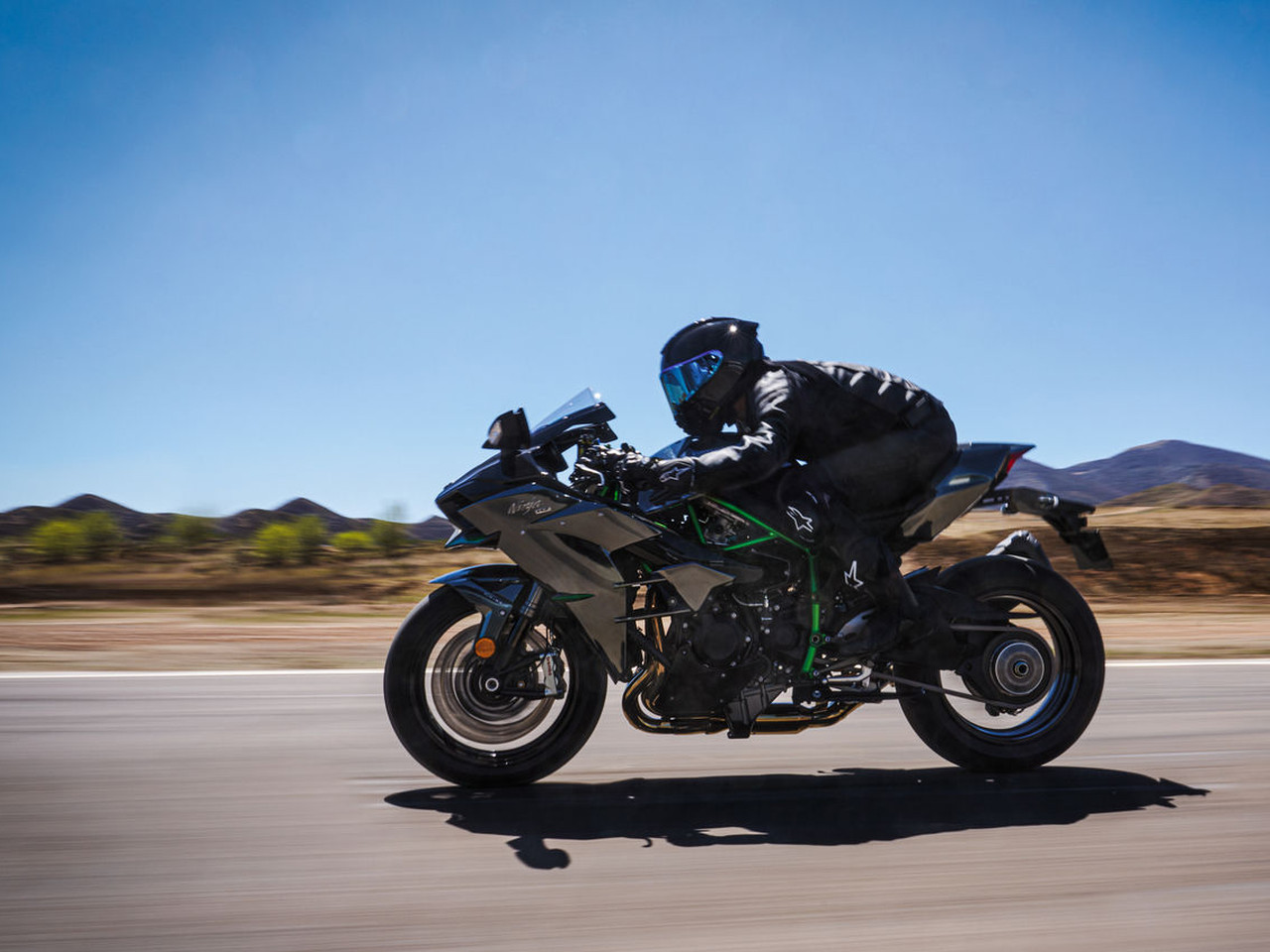 Kawasaki Ninja H2 2027 - Divulgação Kawasaki Ninja H2 2027 - Divulgação