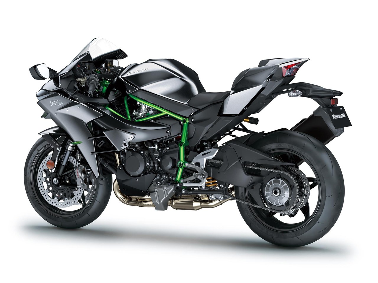 Ninja H2 Carbon - Divulgação Ninja H2 Carbon - Divulgação