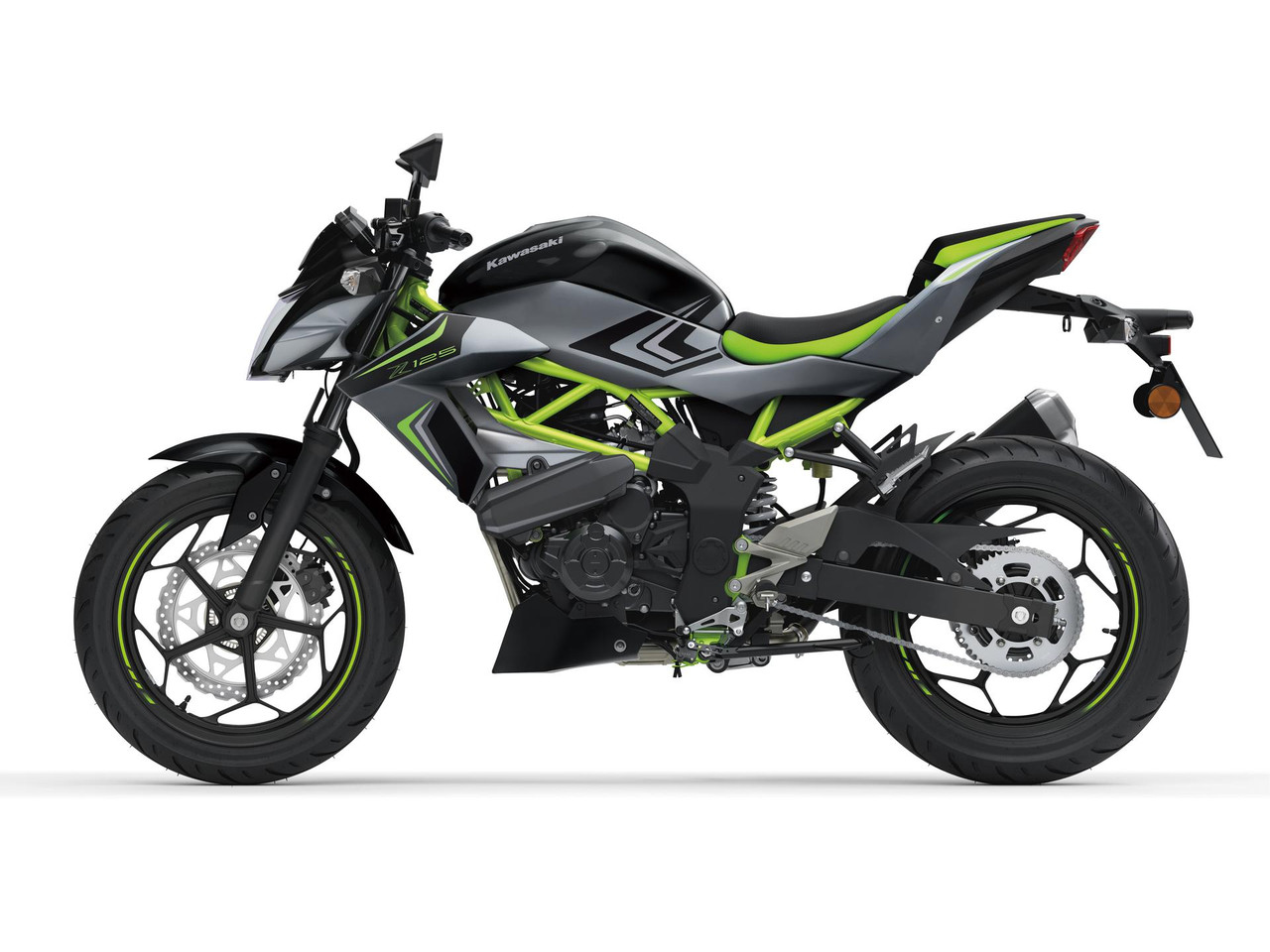 Kawasaki Z125 2027 - Divulgação Kawasaki Z125 2027 - Divulgação