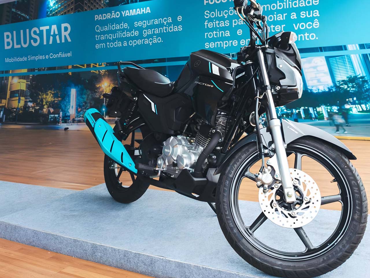 Yamaha Blustar em Goiânia - Divulgação Yamaha Blustar em Goiânia - Divulgação