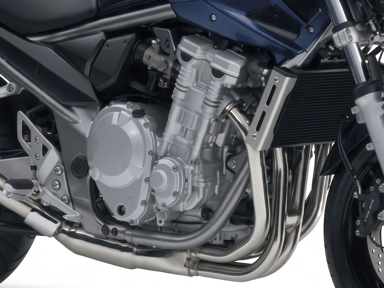 Motor da Suzuki Bandit 650 - Divulgação Motor da Suzuki Bandit 650 - Divulgação
