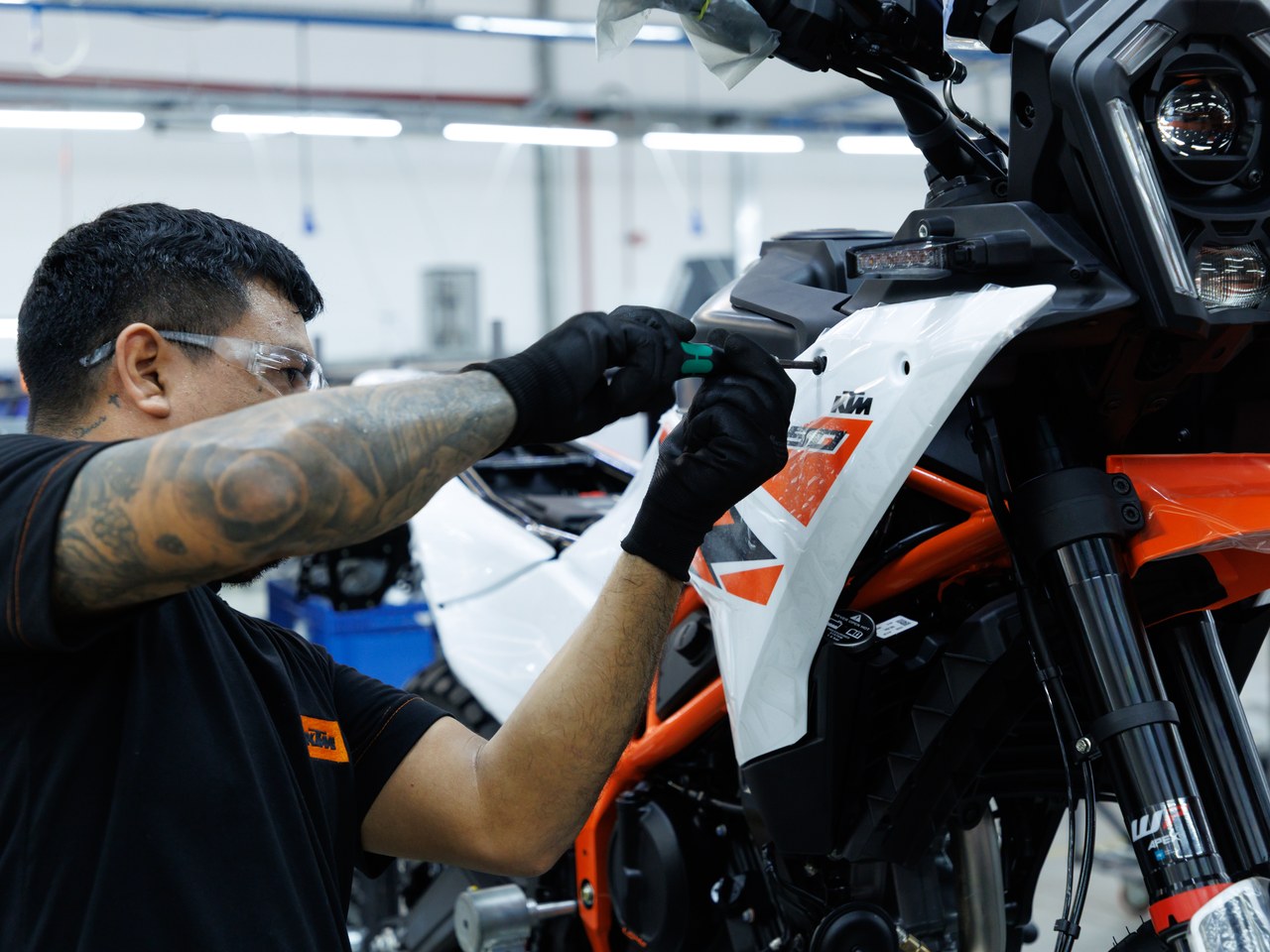 KTM - fábrica em Manaus - Divulgação KTM - fábrica em Manaus - Divulgação