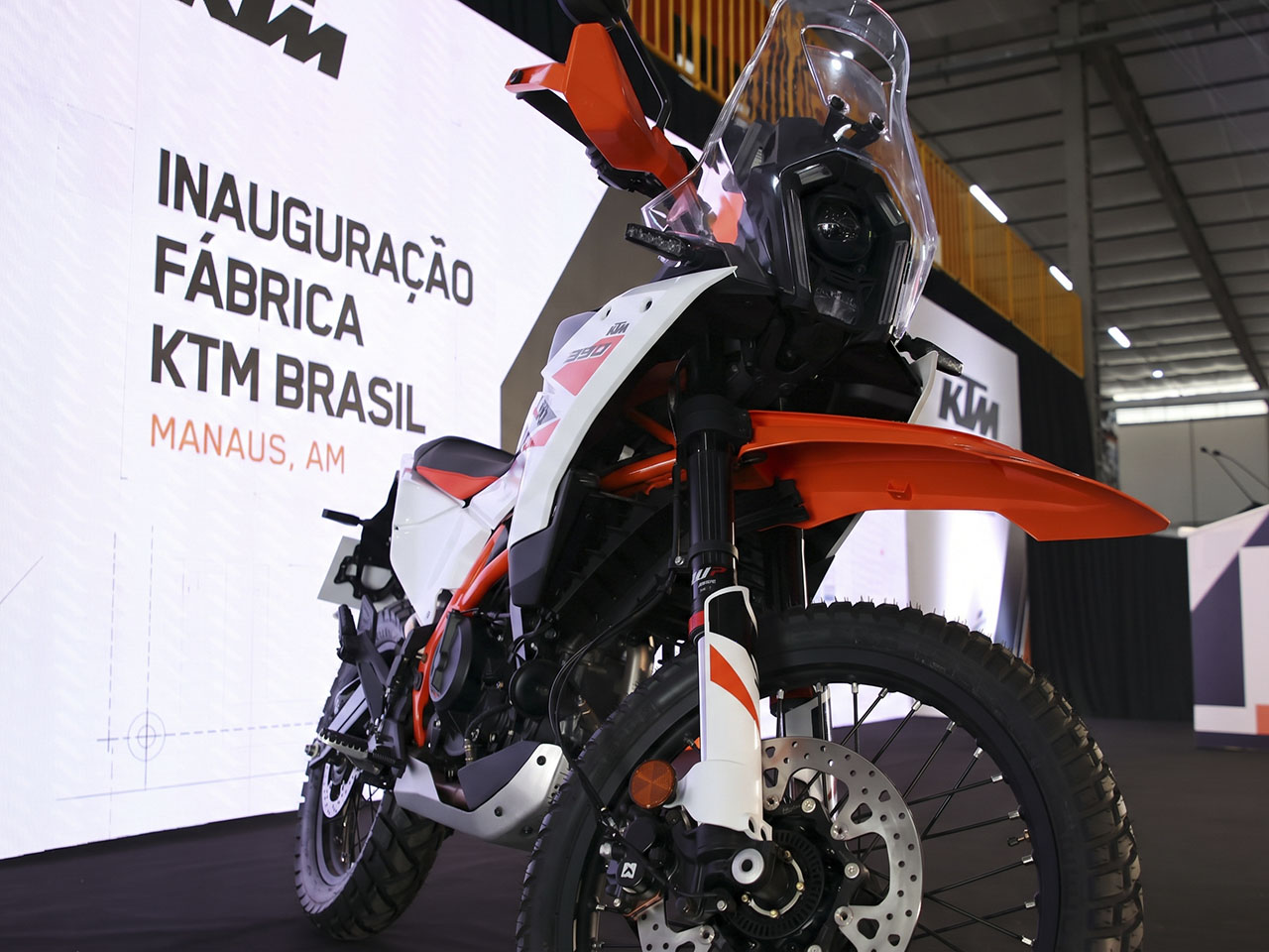 KTM - fábrica em Manaus - Divulgação KTM - fábrica em Manaus - Divulgação