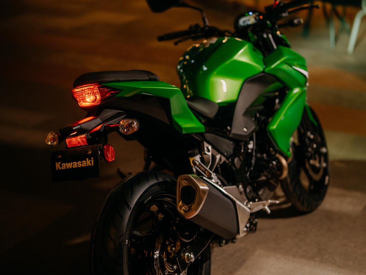 Kawasaki Z300 2027 - Divulgação Kawasaki Z300 2027 - Divulgação