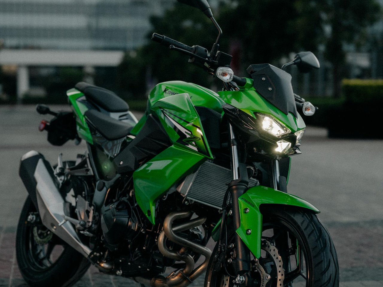 Kawasaki Z300 2027 - Divulgação Kawasaki Z300 2027 - Divulgação