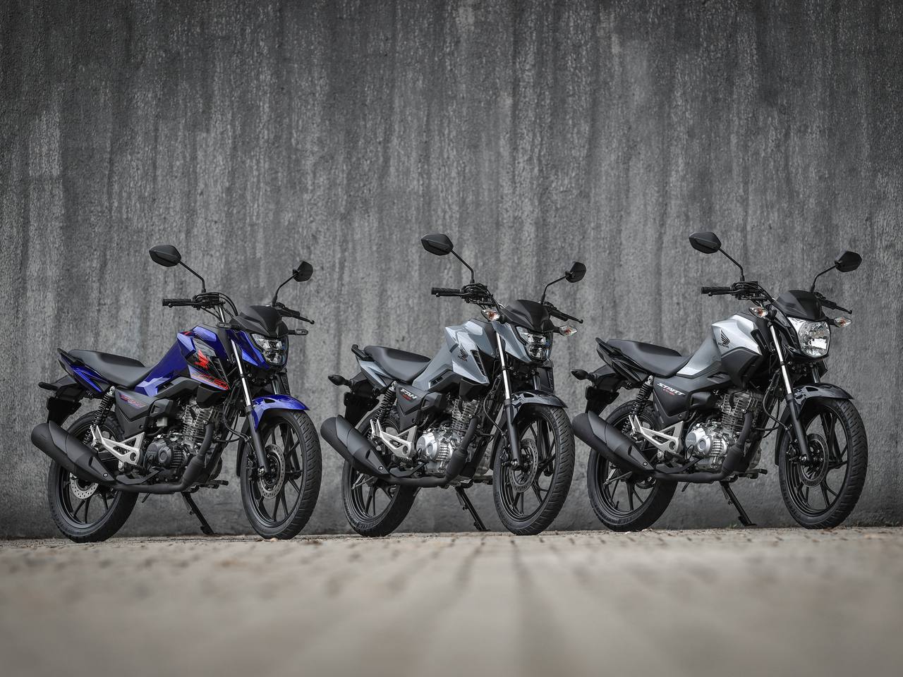 Linha Honda CG 160 2027 - Divulgação Linha Honda CG 160 2027 - Divulgação
