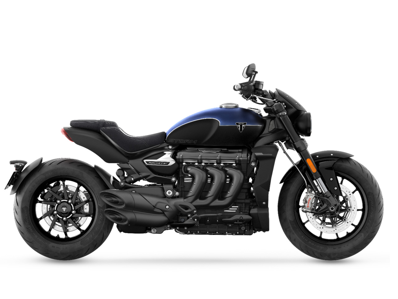 Triumph Rocket 3 R - Divulgação Triumph Rocket 3 R - Divulgação