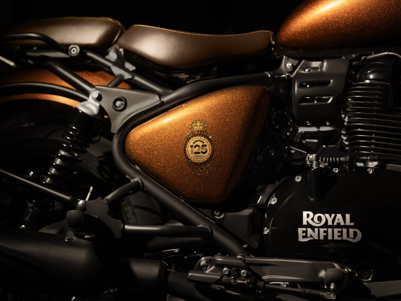 Royal Enfield Classic 650 de 125 anos - Divulgação Royal Enfield Classic 650 de 125 anos - Divulgação