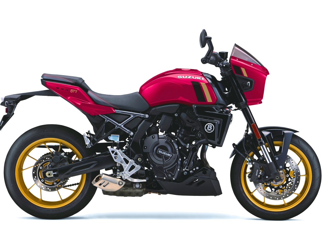 Suzuki GSX-8TT 2027 - Divulgação Suzuki GSX-8TT 2027 - Divulgação