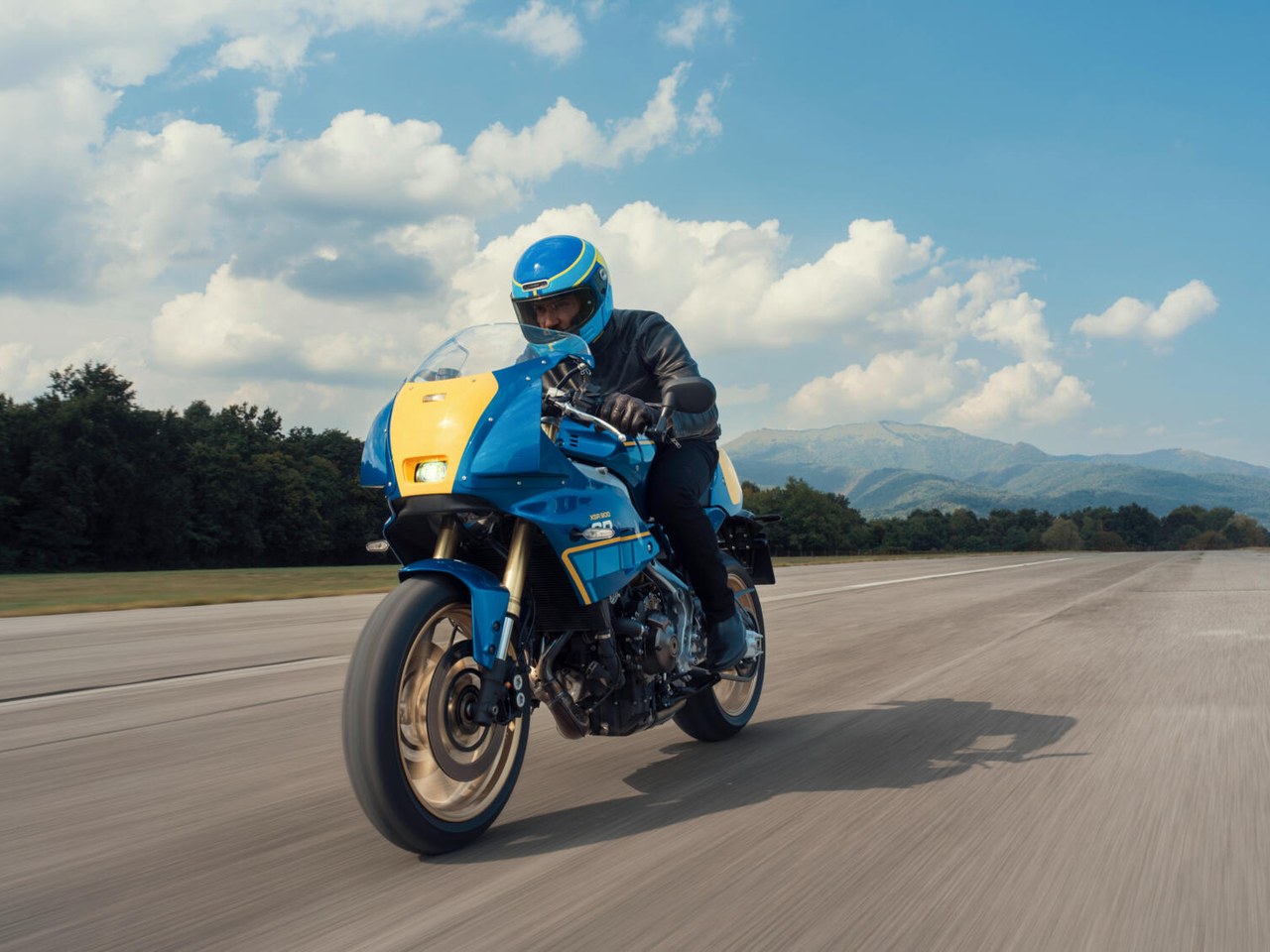 Yamaha XSR900 GP 2027 - Divulgação Yamaha XSR900 GP 2027 - Divulgação