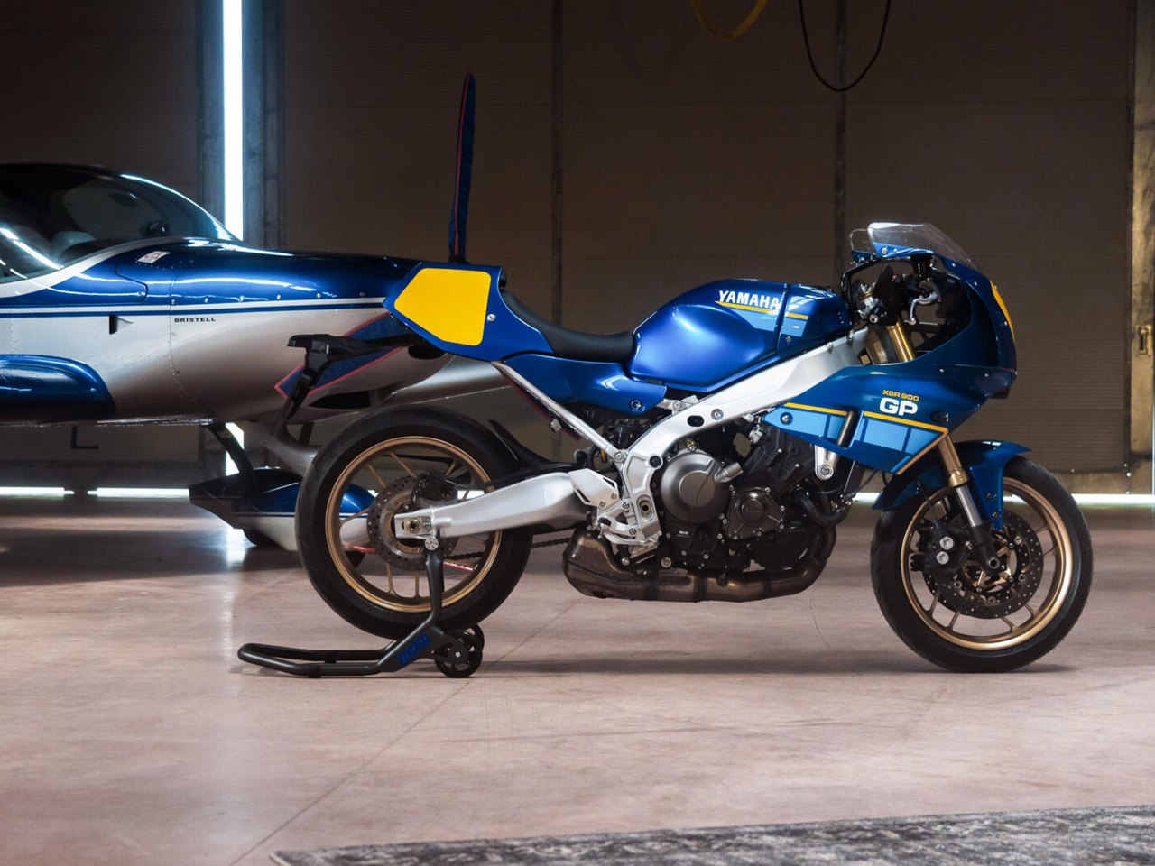 Yamaha XSR900 GP 2027 - Divulgação Yamaha XSR900 GP 2027 - Divulgação