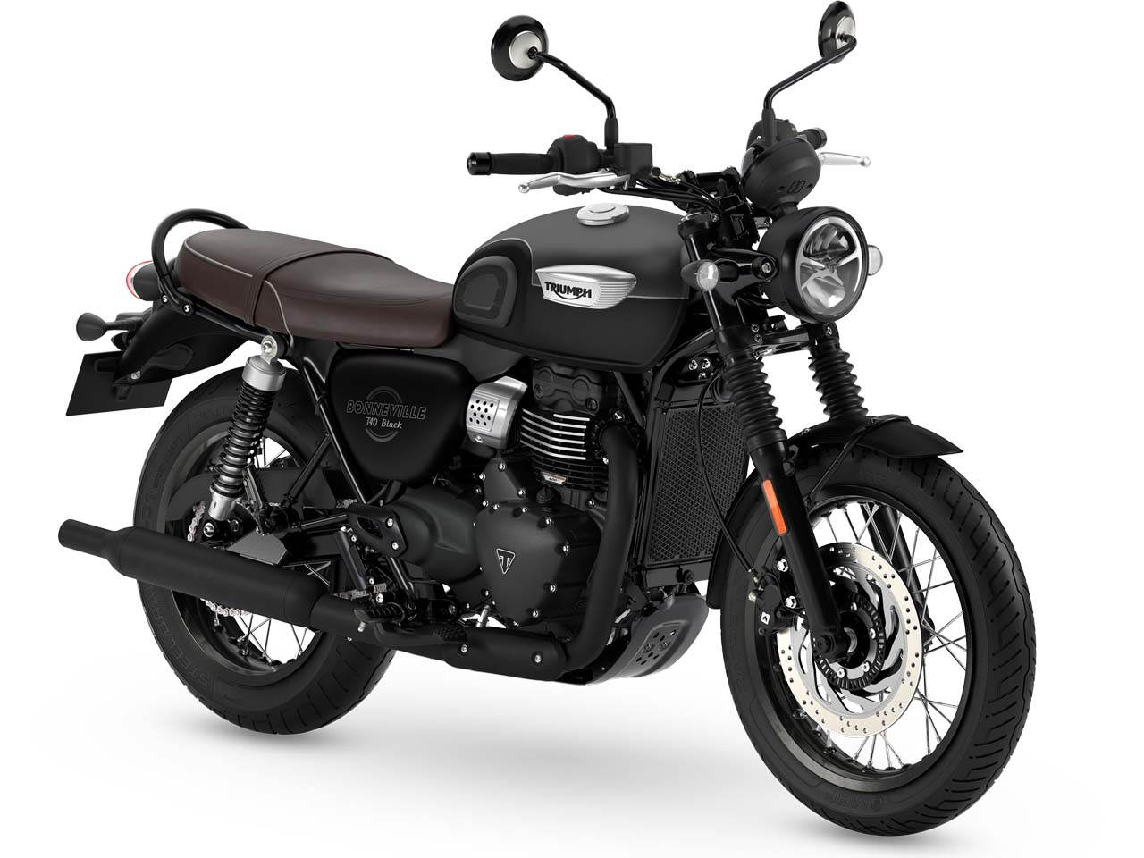 Bonneville T40 Black - Divulgação Bonneville T40 Black - Divulgação